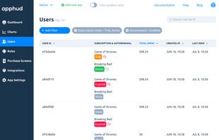 Apphud screenshot 2