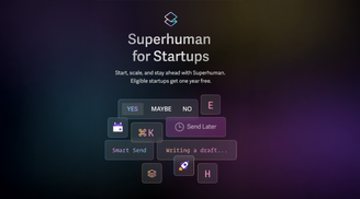 Superhuman offers free business plans to Startups  image