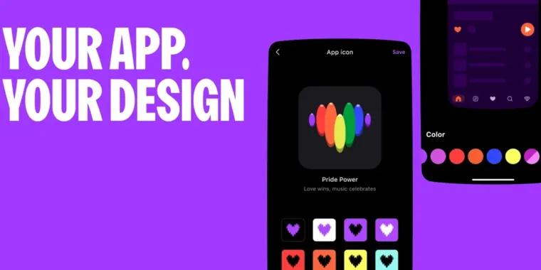 Deezer rolls out accent color, app icon, and sticker customization