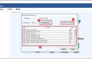 Select Single File or In Bulk