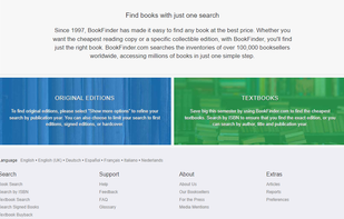 Bookfinder screenshot 1