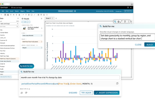 Amazon QuickSight screenshot 1