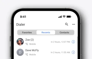 Right Dialer screenshot 2