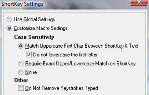ShortKeys screenshot 3