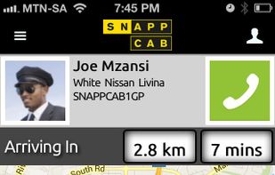 SnappCab screenshot 1