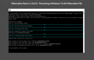 Hibernation Recon screenshot 2