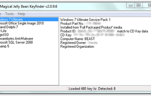 Magical Jelly Bean Keyfinder screenshot 1