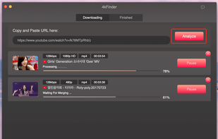 4kFinder Video Downloader screenshot 2