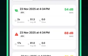 dB Meter screenshot 2