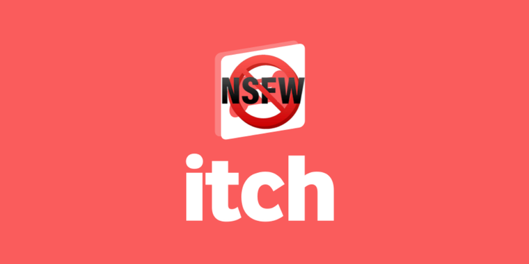 Itch.io removes adult NSFW content from search and browse features image