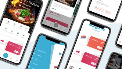 Kangaroo Rewards' free members app. Customers can browse your brand property make a referral, write a review, claim rewards and track progress.