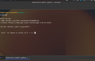  Dead man's switch screenshot 1