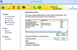 Kernel File Shredder screenshot 3