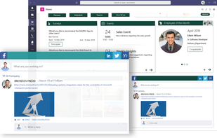 Social Media webpart