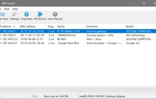 SoftPerfect WiFi Guard screenshot 1