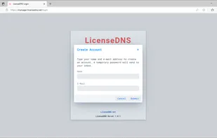 LicenseDNS screenshot 1