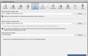 AVS Disc Creator screenshot 1