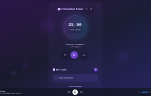 Pomodoro Lofi screenshot 1