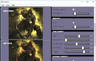 Pixelizer screenshot 2