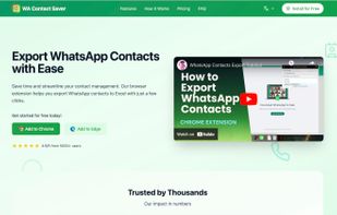 WA Contact Saver screenshot 1