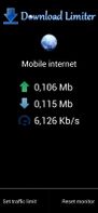 3G Download Limiter screenshot 1