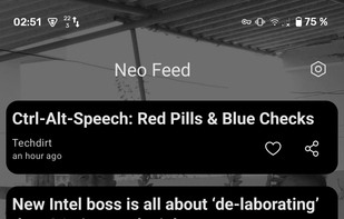 Neo Feed screenshot 1