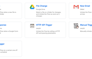 Start a Flow based on various events