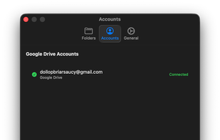 GoogleDriveSync screenshot 2