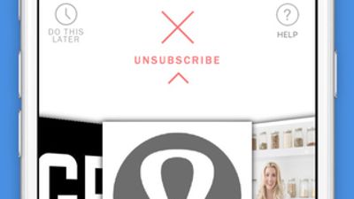 Unsubscribe instantly from unwanted emails.