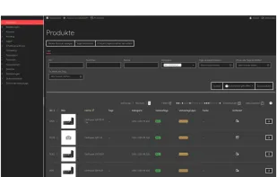he Product List gives you a complete overview of all your products. Search, filter, and organize items quickly — with access to key details like stock levels, prices, and publication status.
From here, you can open or edit products, manage variants, and keep your catalog consistent across all channels.