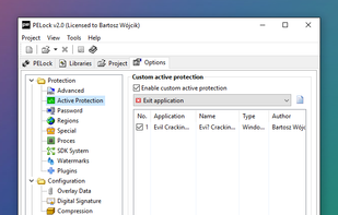 Custom active protection