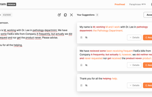 With Engram Premium, unlock access to more features, including real-time suggestions and unlimited submissions. 