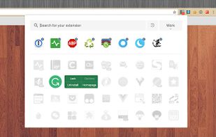 Extension Manager screenshot 1