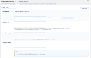 LiteSpeed Cache screenshot 2