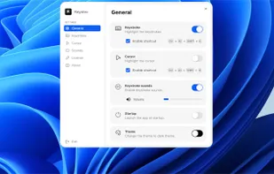 Keystro screenshot 1