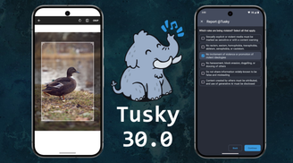 Tusky 30.0 arrives with redesigned reporting, improved image editor & Tor support image