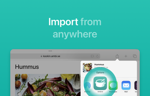 Ambre: Recipe Organizer screenshot 1