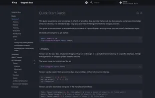tinygrad screenshot 1