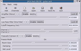 JACK Rack screenshot 1