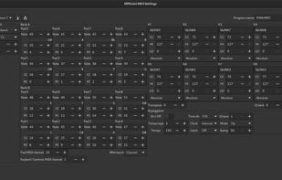 MPK3 Settings screenshot 1