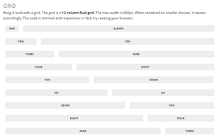 Wing framework screenshot 1