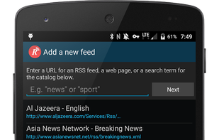 RSS Savvy screenshot 2