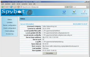 Corporate Edition: Status Page