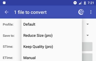 Video Converter Android 2 screenshot 1