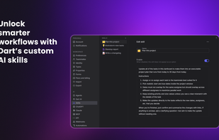Dart Project Management screenshot 1
