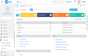 Centra Hub CRM screenshot 2