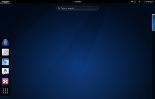 Antergos screenshot 1