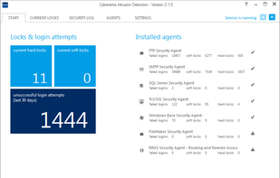 Cyberarms Intrusion Detection and Defense screenshot 1
