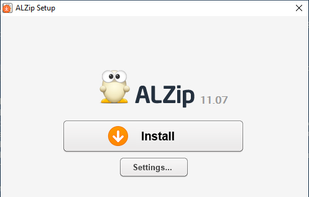 ALZip screenshot 1