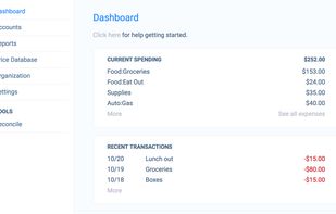 Open Accounting screenshot 1